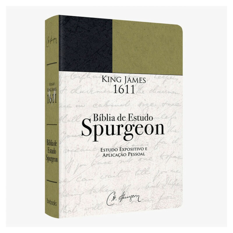 Bíblia de Estudo Spurgeon King James 1611