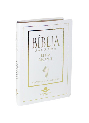 Bíblia NTLH Branca | Letra Gigante | Sem Índice