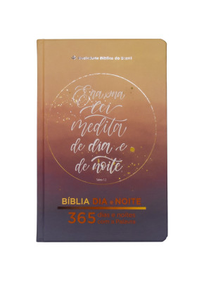 Bíblia Dia e Noite 365 NAA Capa Dura Let