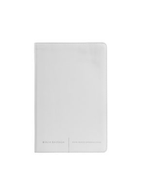 Bíblia Sagrada NVI Slim Luxo Branco