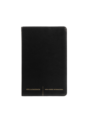 Bíblia Sagrada NVI Slim Luxo Preto