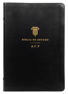 Biblia de Estudo ACF Capa Preta 