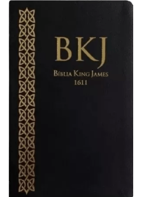 Bíblia King James 1611 Ultra Fina Preta    