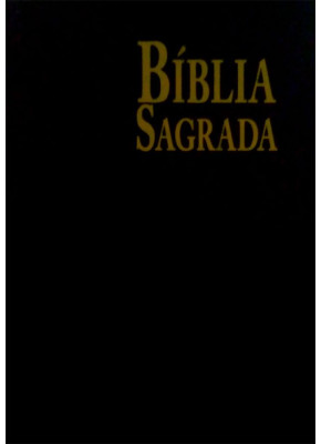Bíblia Sagrada Rc Preta Md Geográfica Brochura    