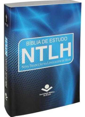 Bíblia De Estudo NTLH Azul Brochura    