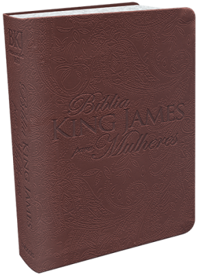 Bíblia King James Para Mulheres Marrom     