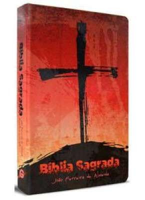 Bíblia Sagrada Rc Cruz/Laranja Md Geográfica Cd    