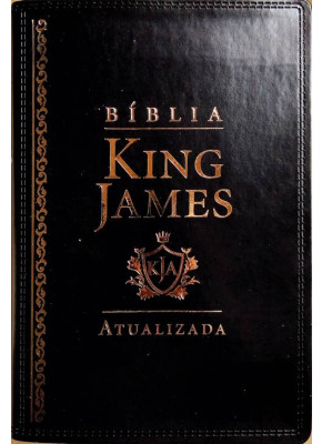 Bíblia King James Atualizada Letra Grande Preta    