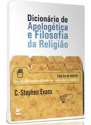 Dicionário De Apologética E Filosofia Da Religião