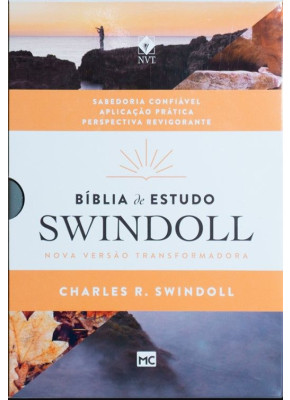 Bíblia De Estudo Swindoll Nvt Petra    