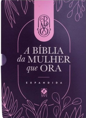 A Bíblia da Mulher Que Ora | NVT | Expandida | Roxa