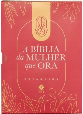 A Bíblia da Mulher Que Ora | NVT | Expandida | Vinho