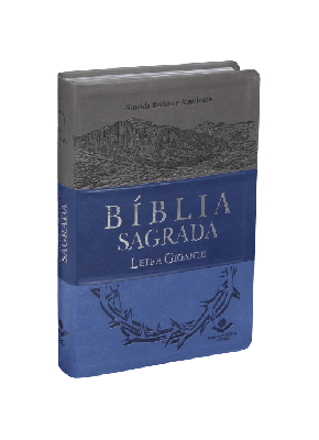 Bíblia ARA Letra Gigante | Triotone Azul