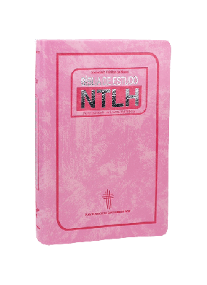 Bíblia de Estudo NTLH | Média Rosa