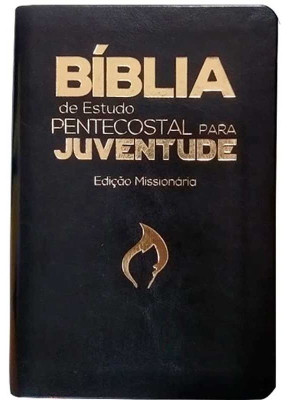 Bíblia De Estudo Pentecostal Para Juventude - Preta - Editora Cpad