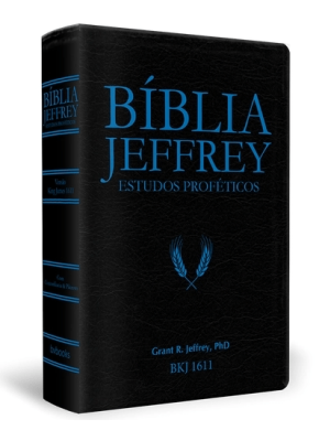 Bíblia Jeffrey | Estudos Proféticos Preto e Azul