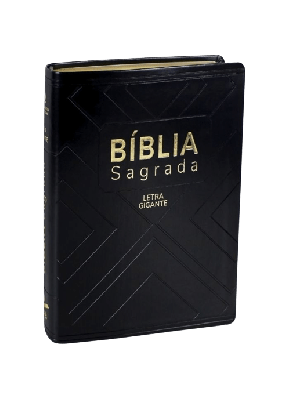 Bíblia NAA Preta Letra Gigante | Sem Índice