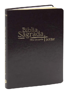 Bíblia NVI Slim Luxo | Marrom