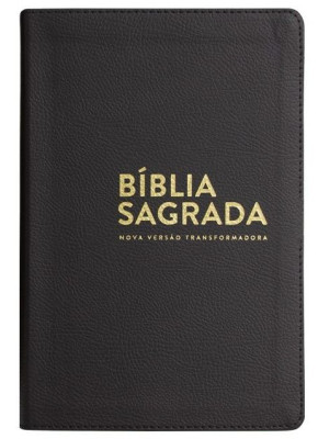 Bíblia Nvt Letra Normal Capa Luxo Preto      