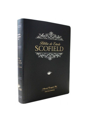 Bíblia De Estudo Scofield Capa Azul     