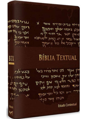 Bíblia Textual Marrom     