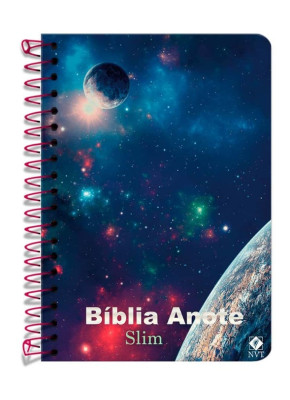 Bíblia Anote NVT Slim | Universo