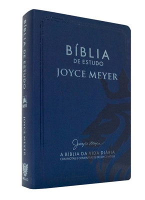 Bíblia de Estudo Joyce Meyer Azul