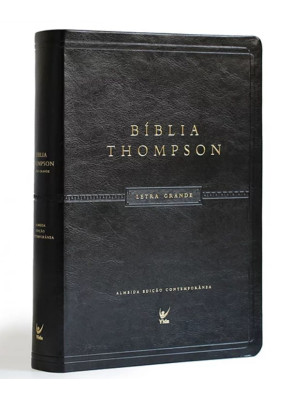 Bíblia Thompson Grande Luxo Preta    