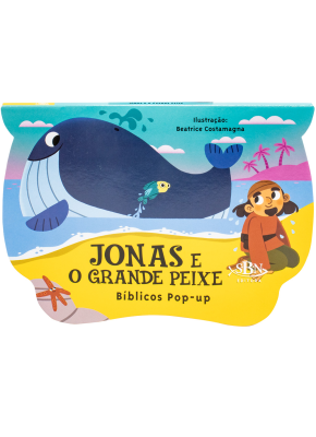 Coleção Bíblicos Pop-up Jonas e o Grande Peixe
