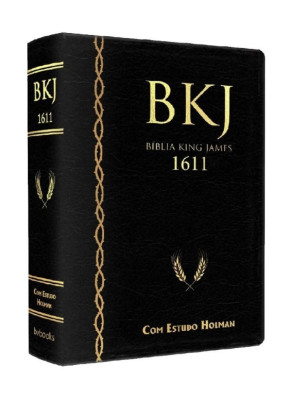 Bíblia De Estudo King James 1611 Holman Preta