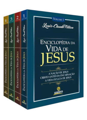 Enciclopédia Da Vida De Jesus - 4 Volumes