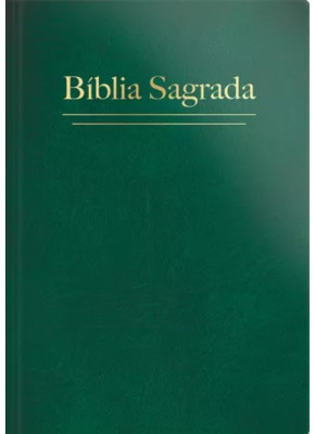 Bíblia Sagrada RC Letra Grande Capa Dura Verde