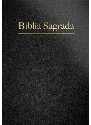 Bíblia Sagrada RC Letra Grande Capa Dura Preta