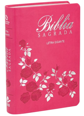 Bíblia Sagrada NAA Letra Gigante Media Com Índice Pink 
