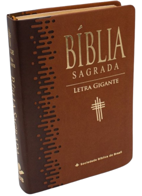 Bíblia Sagrada NTLH Letra Gigante Media Com Índice Marrom