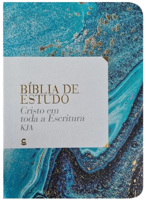 Bíblia de Estudo Cristo em Toda a Escritura - Azul