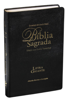 Bíblia Sagrada Rc Preta Letra gigante c\ Índice