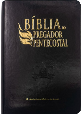 Bíblia do Pregador Pentecostal Media Preto Nobre