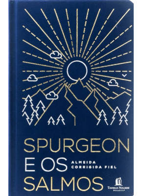 Spurgeon e os Salmos Azul Capa Dura Tecido