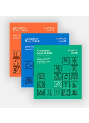 Coleção Catecismo Nova Cidade Currículo Infantil Vol. 1-3