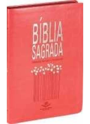 Bíblia Sagrada RA Pêssego Media Slim   