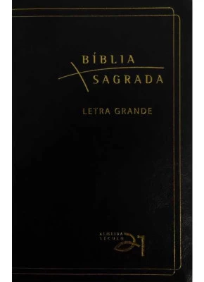 Bíblia Almeida Século 21 Letra Grande Preta