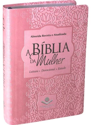 A Bíblia Da Mulher RA Media Rosa Claro   