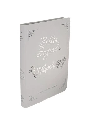 Bíblia Sagrada Casamento RA Letra Grande Médio Branca SBB