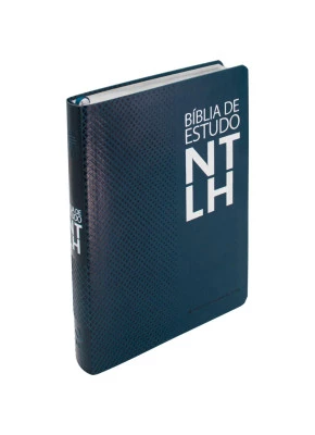 Bíblia De Estudo NTLH Grande Azul