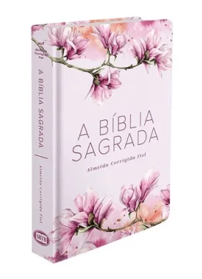 A Bíblia Sagrada Acf Capa Dura Média Magnólia   