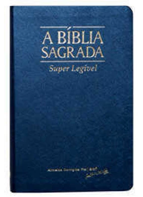 Bíblia Sagrada ACF Super Legível Azul   