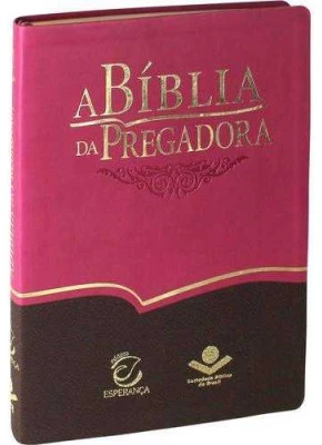 Bíblia Da Pregadora Pink e Marrom     