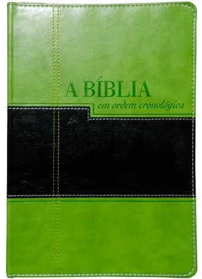 Bíblia em Ordem Cronológica NVI Verde E Preto    
