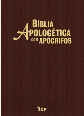 Bíblia Apologética com Apócrifos Marrom     